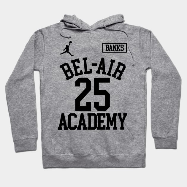 Carlton Banks Bel Air Basketball Jersey Hoodie by darklordpug